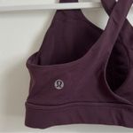 Lululemon  Time To Sweat Bra Size 4 Arctic Plum Crisscross Luxtreme Cutout Purple Photo 4
