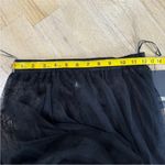 Reformation black tulle skirt NWT Photo 4