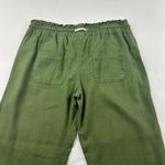 Roxy Olive Linen Blend Wide Leg Lounge Pant XL Photo 6