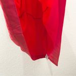 Shinestar  Coral Pink Tiered Puff Sleeves Summer Mini Dress Size M Photo 8