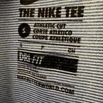 Nike Dri Fit Striped Short Sleeve Workout Top Photo 2