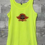 Saloon Bar NEON Ladies Tank Top XL Yellow Photo 0