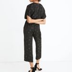 Madewell  Wrap-Front Smock-Waist Jumpsuit in Dot Jacquard | XS Photo 1