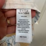 Cynthia Rowley 100% Linen Wide Leg Pants Cropped Tropical Print Flowy Beach Sz L Photo 6