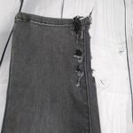 Just Black Judy Blue Distressed Skinny Fit Capri Jeans Photo 3