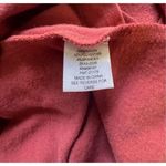 Bebop  Pale Red Soft Warm Long Sleeve Mini Dress With Front Pocket Photo 3