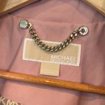 MICHAEL Michael Kors Pink Hooded Jacket With Scarf Size Large‎ Photo 8