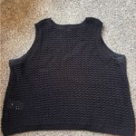 Old Navy Black Sleeveless Knit Sweater Photo 4