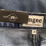 Umgee Jeans Company jeans boyfriend style distressed patches accents Sz 28 NWT Photo 6