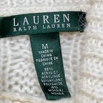 Ralph Lauren  Cable Knit Cowl Neck Sweater Women's Medium Ombre Beige Cream Photo 2