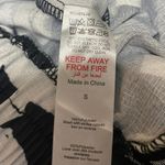 Pretty Little Thing NEW Black White Floral Monochrome Wide Leg Beach Pants Size S Photo 6