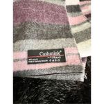 V. Fraas Plaid striped infinity scarf acrylic cashmink  Photo 1