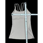 Lululemon Size 2 Beige Strappy Tank Top With Built Photo 6