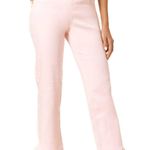 Hue Pink Ruffle Hem Women denim skimmer leggings Photo 0