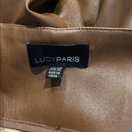 Lucy Paris  faux leather paperbag waist pants Photo 3