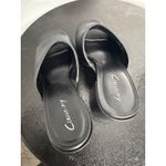 Circus by Sam Edelman Sam Edelman Shoes Ollyn Circus NY Black Platform Sandals Heels Size 8.5 Slip On Photo 9