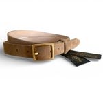 Rag and Bone  in Camel 
Suede Boyfriend Belt Size Medium Photo 4