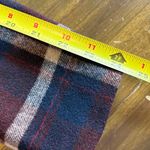 Cupcakes & Cashmere Plaid Window Pane Midi Wool Winter Holiday Blue Burgundy XS Photo 7