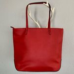 Nine West Red Society Girl Tote (NWOT) Photo 5