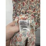 Patrons of Peace Dress Jr Medium Colorful Floral Bohemian Fairy Peasant Midi Photo 3