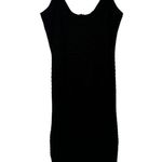 EXPRESS Black Medium Crochet Midi Dress Spaghetti Straps Photo 1