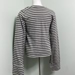 ANTHROPOLOGIE BeetleBeetle stripe pull over Gray Photo 7