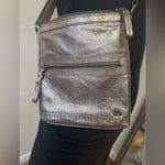 The Sak  metallic gold bronze crossbody bag 9"x8" Like New! Photo 1