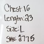 American Giant Black Ribbed Tank Top Size L Cotton Spandex Made in USA Size L Photo 5