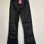Edikted  Leather Pants Flare Black Photo 0