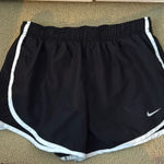 Nike  Shorts Dri-Fit Running Women’s Medium Black White Photo 0