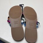 Time and Tru colorful sandals Size 8 beach outdoor vacation summer preppy casual Blue Photo 3