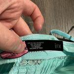 Victoria's Secret Light Blue Lace Slip Chemise Intimate Sleep Top Size 34C Photo 5