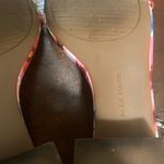 Alex Marie  Women's Red and Pink Floral Block Heel Sandals Shoes Size 6 EUC Photo 8