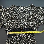 Dizzire Black Floral Short Sleeve V Photo 10