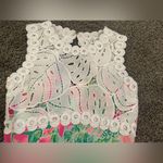 Lilly Pulitzer  Sadie Romper Size 0 Raz Berry Catty Shack Photo 4