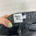 Princess Polly  Washed Black Distressed Knee Jeans Size 2 Photo 1
