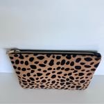 Leopard Print Clutch Cow Leather Brown Photo 1