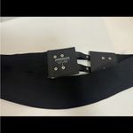 Antoniazzi Firenze genuine leather made in Italy Black Double Buckle Waist Belt Photo 9
