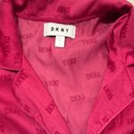 DKNY Women Small  hot pink monogram-print short-sleeve pajama set Photo 1