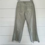 Free People  women’s 25 Green Maggie Distressed Jeans Photo 2