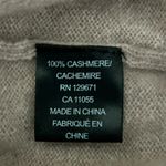 Skull Cashmere  Pale Blush Pink Cutout Sleeve V-neck Cashmere Sweater - Small Photo 3