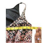 Nordstrom Like Mynded Maxi Abstract Print Dress Semi Sheer High Slit NWT Sz S Photo 5