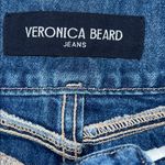 Veronica Beard  Taylor Two-Tone Wide-Leg Jean Sz 28 Photo 7