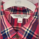 Thursday Island Flannel Shirt Red Photo 2