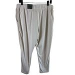 One by Chapter One NWT Cream Elastic Waistband Suede Jogger Pants Size L Size L Photo 1