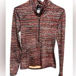 Nike  PRO DRI FIT RED BLACK AND WHITE QUARTER ZIP LONG SLEEVE TOP Photo 0