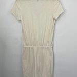 James Perse Blouson T Shirt Mini Dress V Neck Short Sleeve Cotton Stretch Knit S Photo 3