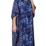 Metropolitan Batik caftan Blue OS Beach coverup Size undefined Photo 1