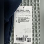 Lululemon  NWT Heavyweight Fleece Pullover Tennis Club Sweater Top Blue Size S Photo 1