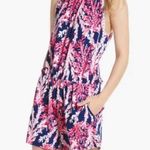 Lilly Pulitzer NWT Gianni Romper in Nauti NavyBeyond The Sea Size Small Halter Photo 0